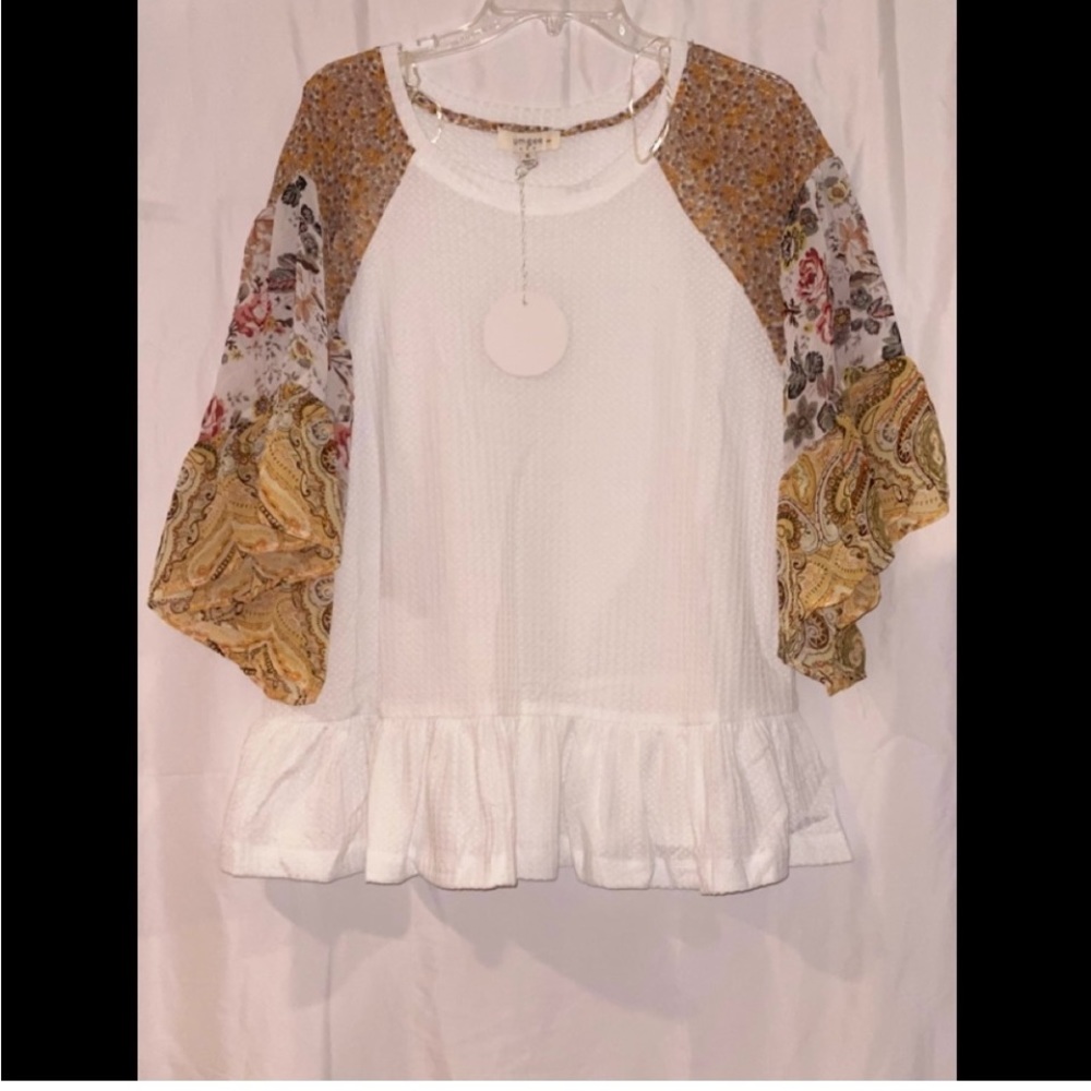 Umgee Off White Top